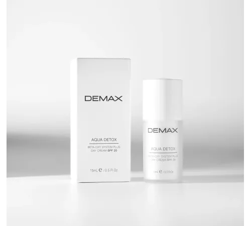 Demax дневной крем для лица Aqua Detox SPF 20, 15 мл