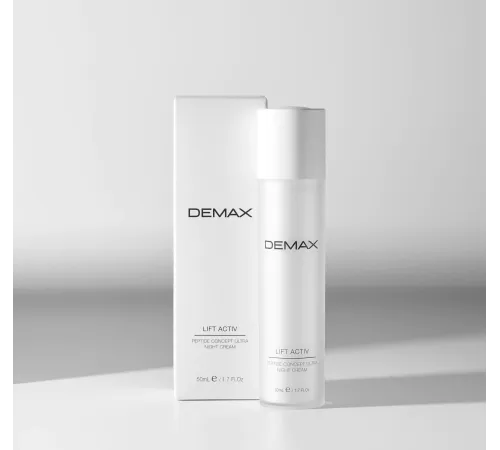 Demax «Пептид Концепт» ночной восстанавливающий крем с пептидами, 50 мл