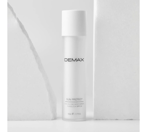Demax SPF 50 защитный санблок OIL-FREE – легкий крем-флюид, 50 мл