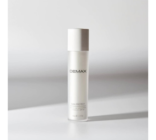 Demax SPF 50 защитный санблок OIL-FREE – легкий крем-флюид, 50 мл