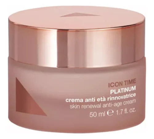 DIEGO DALLA PALMA Icon Time 24-Hour Skin Renewal Anti-Age Cream Омолаживающий крем против старения 24 часа с платиновыми пептидами, 50 мл