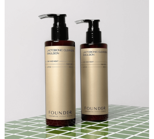FOUNDER Lactobionic Cleansing emulsion лактобионовая очищающая эмульсия PH 4.2, 200 мл