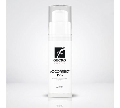 Gecko крем с азелаиновой кислотой Az Correct 15%, 30 мл