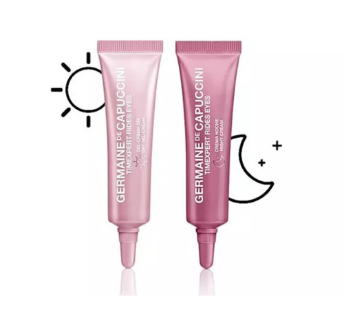 Germaine de Capuccini EYE CONTOUR TREATMENT NIGHT & DAY - уход для век день + ночь (2х10 ml)