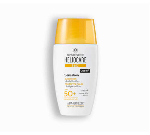 HELIOCARE 360º Sensation — Ультралегкая солнцезащитная эмульсия SPF 50+ (50 мл)