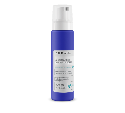 ARKANA A-QS Hacker Balance Foam Пенка для лица, регулирующий микробиом кожи, 200ml