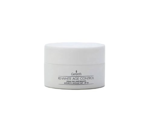 GERARD'S Re-White Age Control Cream SPF 50 anti-age крем для устранения пигментных пятен c SPF, 50 ml