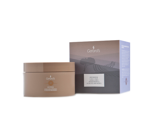 GERARD'S Pepper Scrub Ароматерапевтический Скраб с Солью Мёртвого Моря, 200 ml