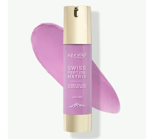 A.G.E.Stop SWISS PEPTIDE MATRIX HYDRO FILLING SLEEPING MASK Ночная маска для лифтинга и эластичности кожи, 50 мл