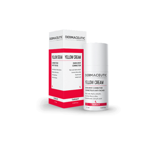 DERMACEUTIC Yellow Cream Ночной депигментирующий крем, 15 мл