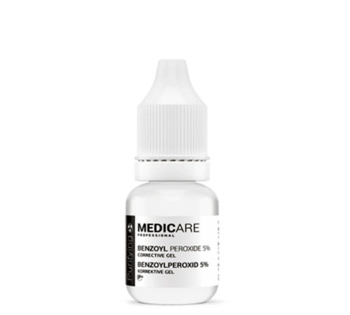 Medicare BENZOYL PEROXIDE 5% | Бензоил пероксид 5% корректирующий гель (15 ml)