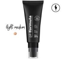 C.C. CREAM SPF-30+ | Корректирующий крем влагоустойчивый SPF 30+ (light medium), 50 мл