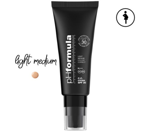 C.C. CREAM SPF-30+ | Корректирующий крем влагоустойчивый SPF 30+ (light medium), 50 мл