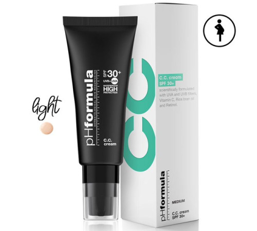pHformula C.C. CREAM SPF-30+ | Корректирующий крем влагоустойчивый SPF 30+ (light), 50 мл