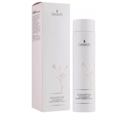 GERARD’S AQUASENSE | Очищающее молочко для комбинированной и сухой кожи (200 ml)