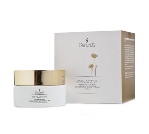 GERARD’S GENACTIVE | Омолаживающий дневной крем с инновационным комплексом MACAROSE (50 ml)
