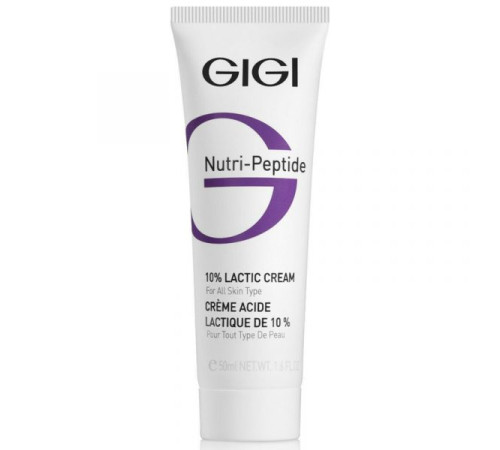 GIGI Nutri-Peptide | Крем пептидный увлажняющий с 10% молочной кислотой (50 мл)