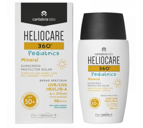 HELIOCARE 360º Pediatrics | Минеральный фотопротектор для детей с SPF 50+ (50 мл)