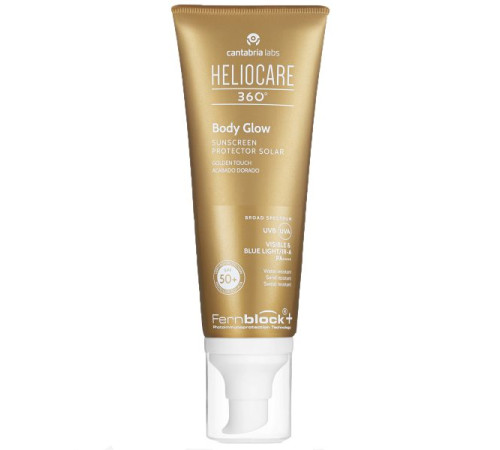 Heliocare Glow — Солнцезащитный гель для тела с SPF 50, 100 мл