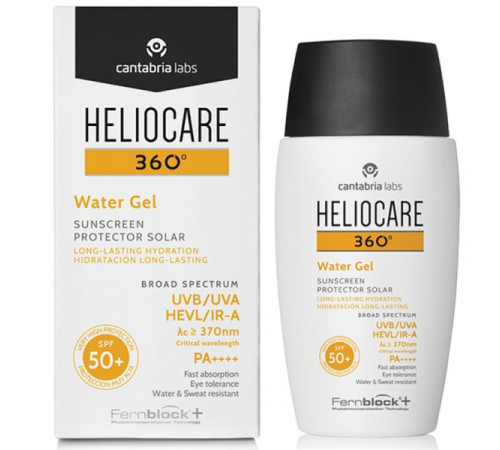 HELIOCARE WATER GEL Sunscreen SPF 50 | Солнцезащитный увлажняющий гель-флюид SPF 50 (50 мл)