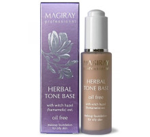 Magiray HERBAL TONE BASE | Растительная тональная база для жирной проблемной кожи (30 ml)