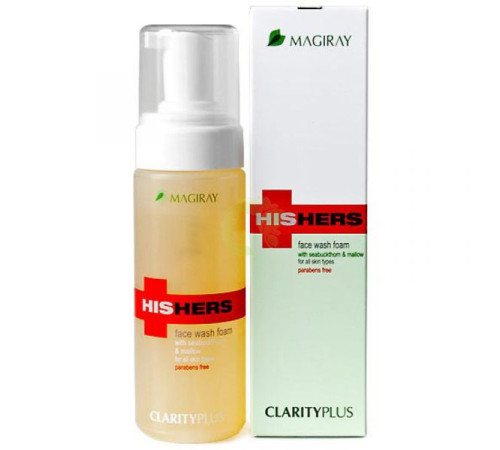 HISHERS CLARITY plus | Пенка очищающая для лица (150 ml)