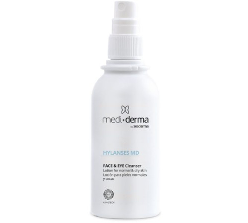 MEDIDERMA HYLANSES MD — Лосьон очищающий для лица и век (100 мл)