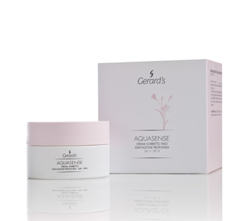 GERARD’S AQUASENSE | Крем для интенсивного увлажнения кожи SPF 8 24 ч. действия