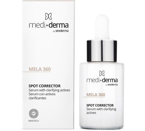 MEDIDERMA MELA 360 — Сыворотка для лица липосомальная депигментирующая (30 мл)