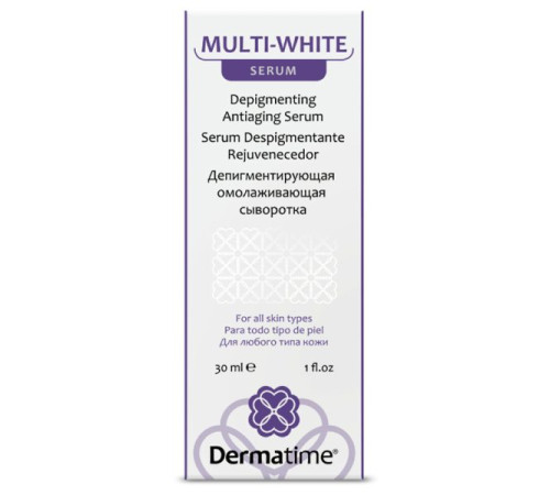 Dermatime MULTI-WHITE Depigmenting Anti-aging Serum | Депигментирующая омолаживающая сыворотка (30 ml)