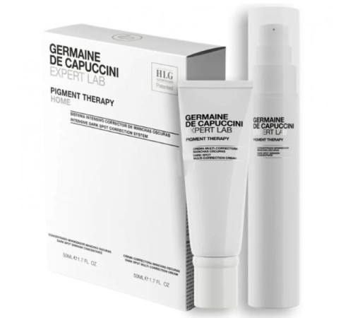 Набор Germaine De Capuccini увлажняющий крем и концентрат Pigment Therapy