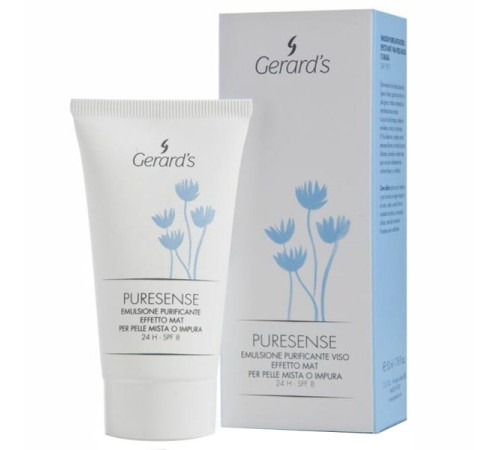 GERARD’S PURESENSE | Очищающая матирующая эмульсия для комбинированной /проблемной кожи (50 ml)