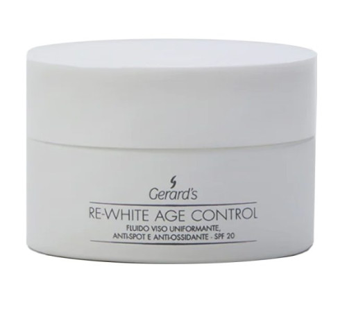 Gerard’s Re-White Age Control Fluid SPF 20 | Выравнивающий тон кожи флюид (50 ml)