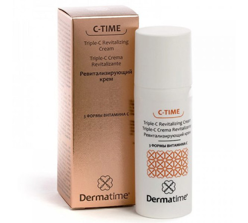 Dermatime C-TIME Cream | Ревитализирующий крем 3 формы витамина С (50 ml)