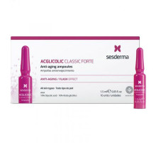 SESDERMA ACGLICOLIC CLASSIC FORTE | Средство в ампулах форте с гликолевой кислотой (10 шт х 1,5 мл)