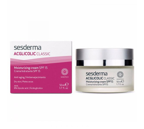 SESDERMA ACGLICOLIC CLASSIC | Крем увлажняющий SPF 15 (50 мл)