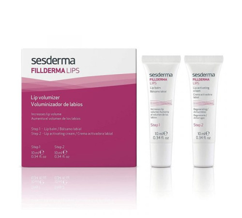 SESDERMA FILLDERMA | Система для увеличения объема губ (2 шт х 10 мл)