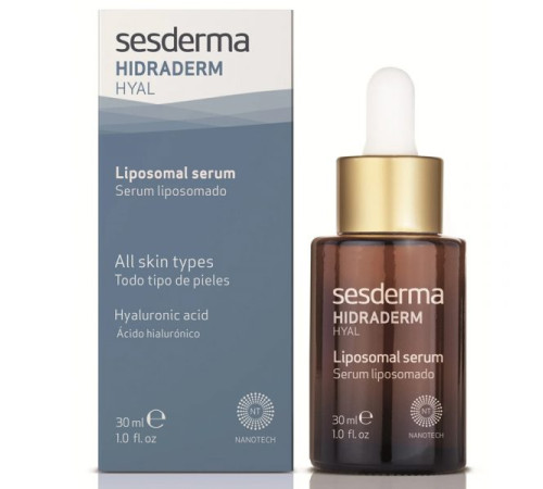 Sesderma Hidraderm Hyal Liposomal serum — липосомальная сыворотка с гиалуроновой кислотой (30 мл)