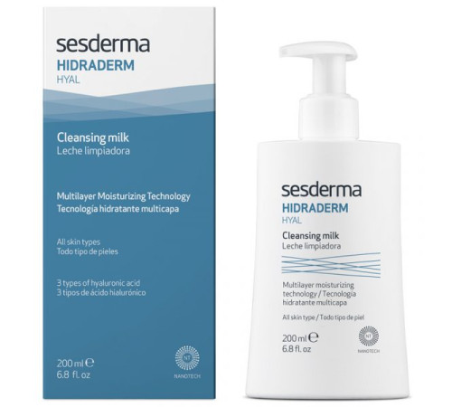 SESDERMA HIDRADERM HYAL | Молочко очищающее для лица (200 мл)