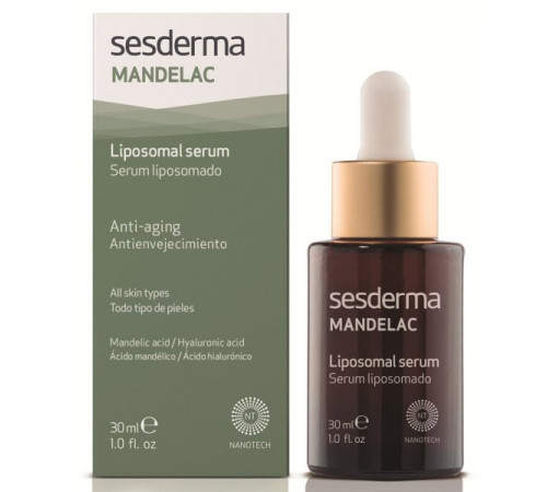 SESDERMA MANDELAC | Сыворотка липосомальная для лица с миндальной кислотой (30 мл)