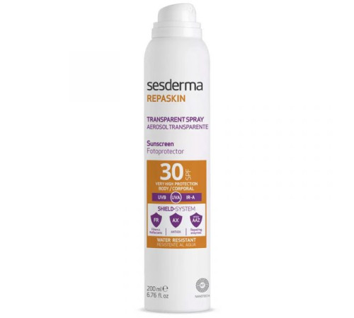 SESDERMA REPASKIN | Спрей солнцезащитный прозрачный для тела SPF 30 (200 мл)