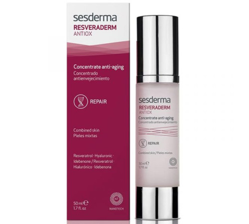 SESDERMA RESVERADERM ANTIOX | Концентрат омолаживающий для лица (50 мл)