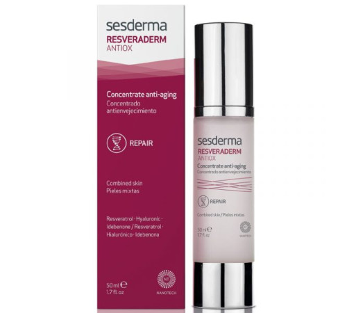 SESDERMA RESVERADERM ANTIOX | Крем-гель для лица омолаживающий (50 мл)