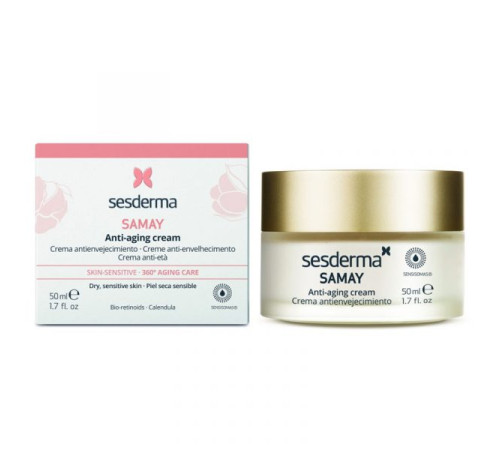 Sesderma Samay Anti-Aging Cream —  антивозрастной крем для чувствительной кожи (50 мл)