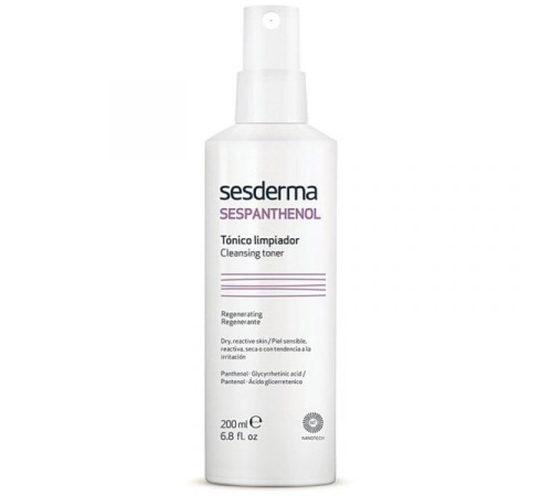 SESDERMA SESPANTHENOL | Тоник очищающий восстанавливающий (200 мл)