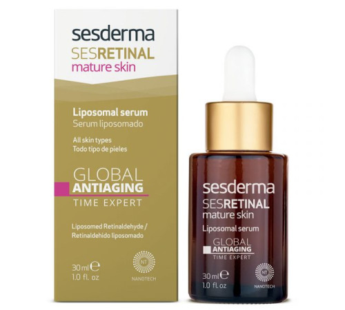 SESDERMA SESRETINAL | Сыворотка липосомальная омолаживающая «Эксперт времени» (30 мл)