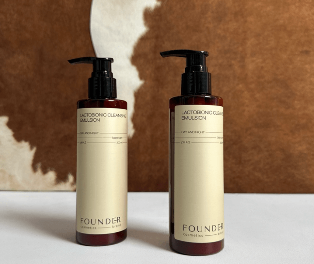 FOUNDER Lactobionic Cleansing emulsion лактобионовая очищающая эмульсия PH 4.2