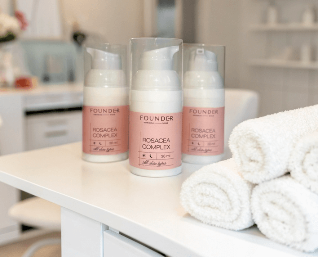 FOUNDER Rosacea Complex успокаивающая сыворотка для кожи, склонной к розацеа